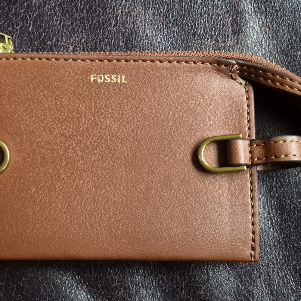 Fossil Brown Leather Wallet